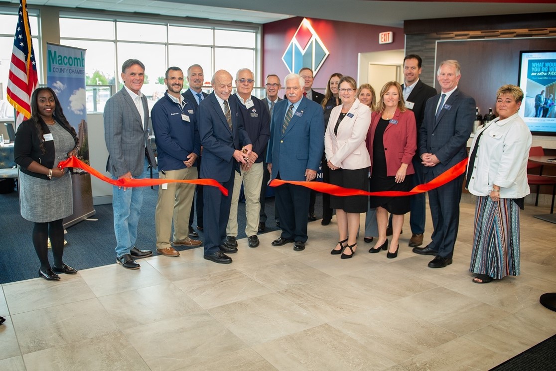 Macomb Township Branch Office Ribbon Cutting